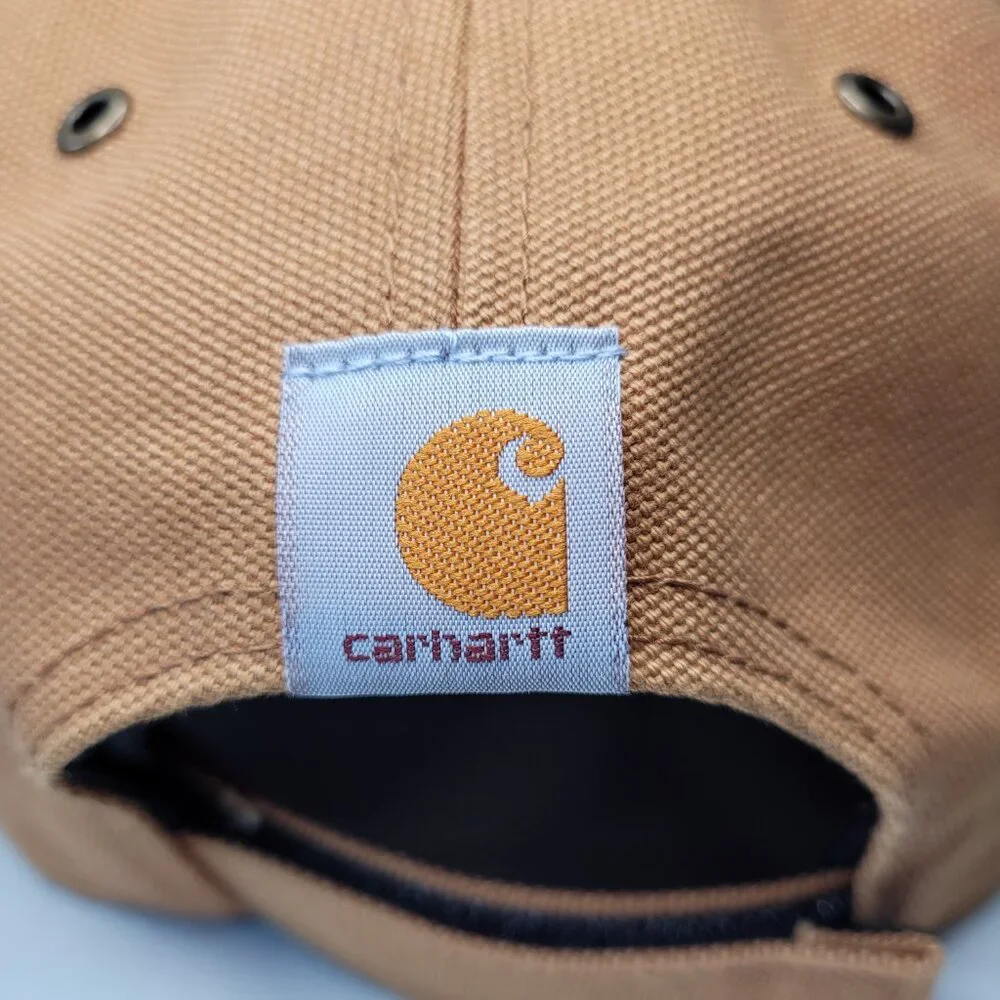47 Brand Miami Marlins Hat Carhartt x '47 Mens Brown Adjustable Cap MLB Baseball - Picture 7 of 14